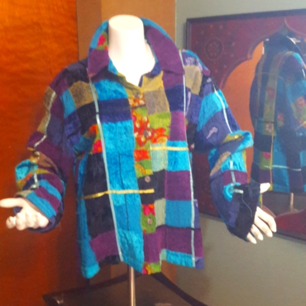 Chicos patchwork jacket - Picture 2 of 11